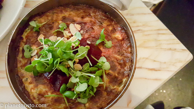 Ottolenghi's NOPI Soho London Blue Cheese Cheesecake