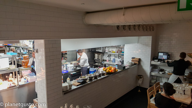 Ottolenghi's NOPI Soho London Open Kitchen
