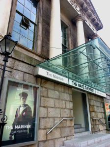 Gate Theater Building with Mariner Poster 2014 Dublin Theatre Festival