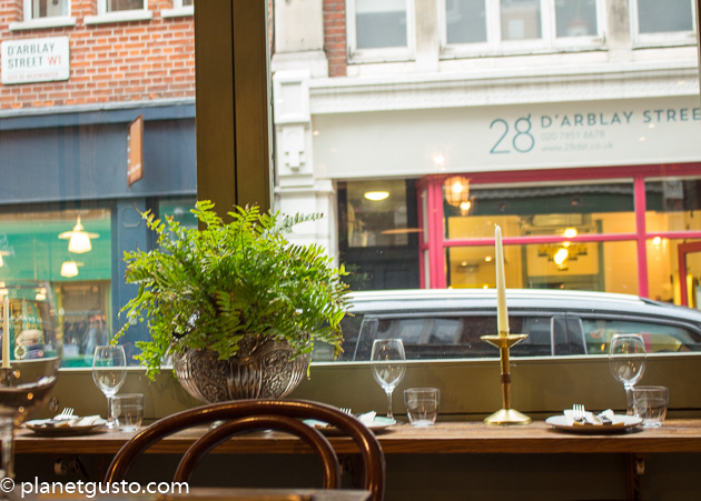 Blanchette Restaurant Soho London