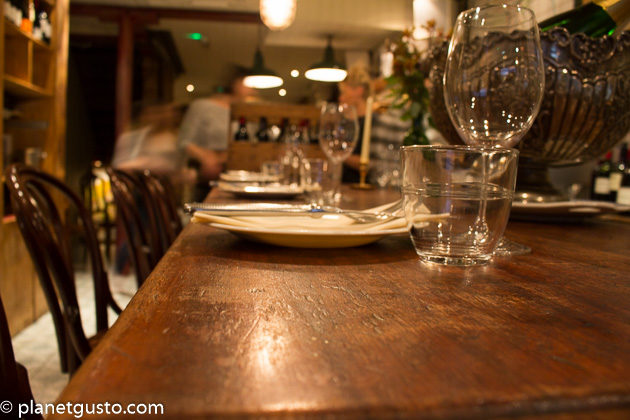 Blanchette Restaurant Dining Room Soho London