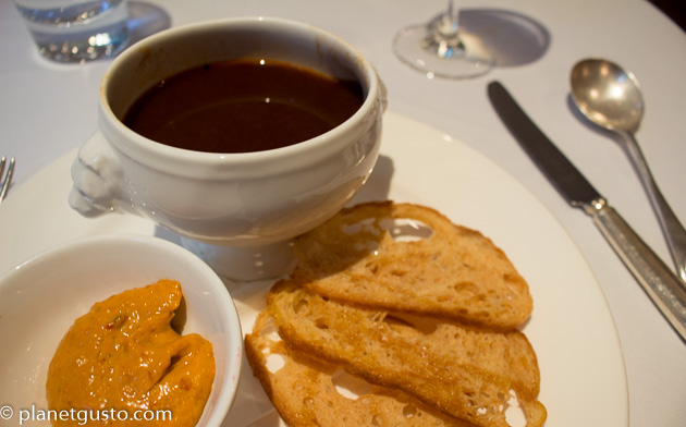 Quo Vadis Soho London Crab Bisque