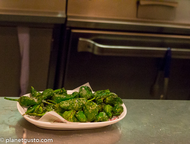 Barrafina Soho London Padron Peppers