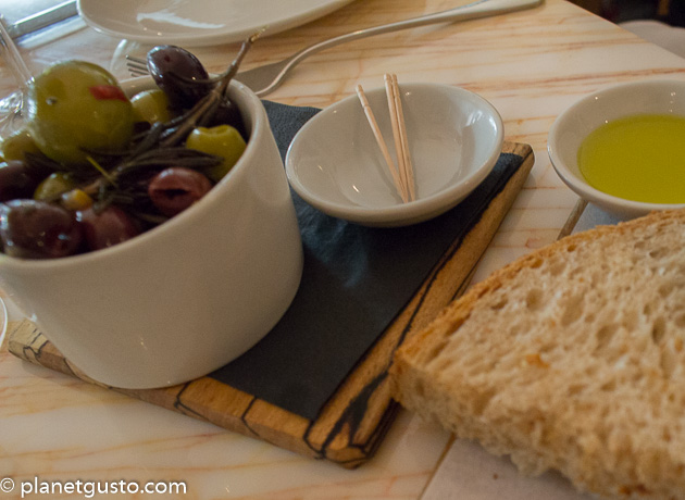 Ottolenghi's NOPI Soho London Olives