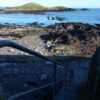 Cliff Stairs with Lighthouse Island View - Ballycotton, East Cork, Ireland