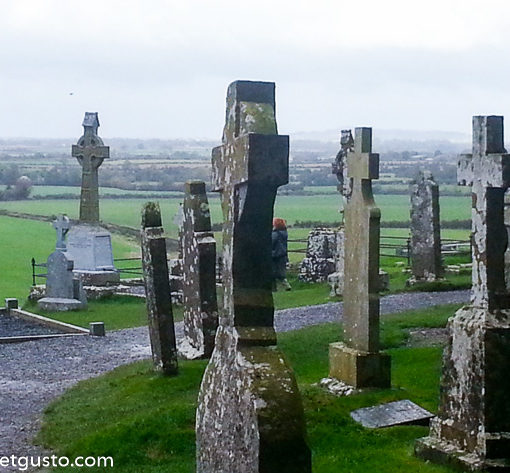 Cemetary of Celctic Crosses - The Old Convent, Clogheen, Tipperary Ireland