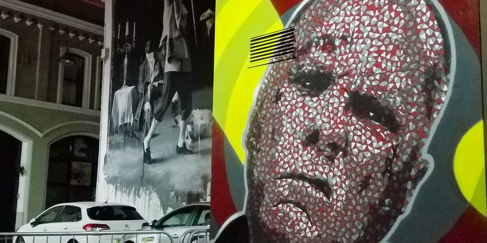 Pychonautes Mural Cathedral Quarter Belfast Street Art Northern Ireland