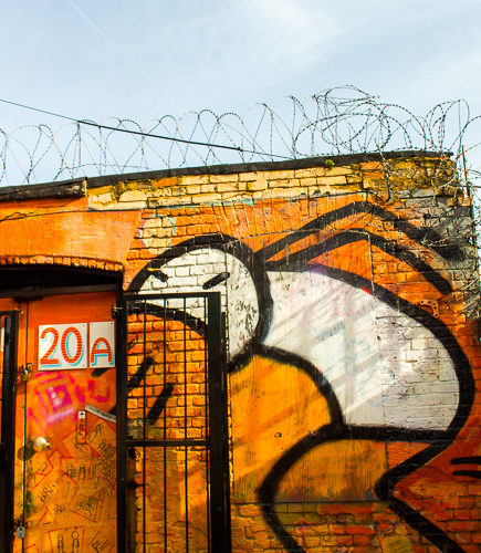 Street Art - Stik - Brick Lane Area - London