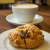 Capuccino, Orange-Chocolate Scone at South End Buttery, Boston, MA on Shamut Ave