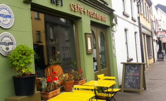 Exterior Facade of Kai Cafe & Restaurant Galway, Ireland